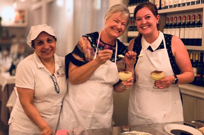 Rome Pasta & Tiramisu Making Class with Fine Wine - Making fettuccine and ricotta-spinach ravioli
