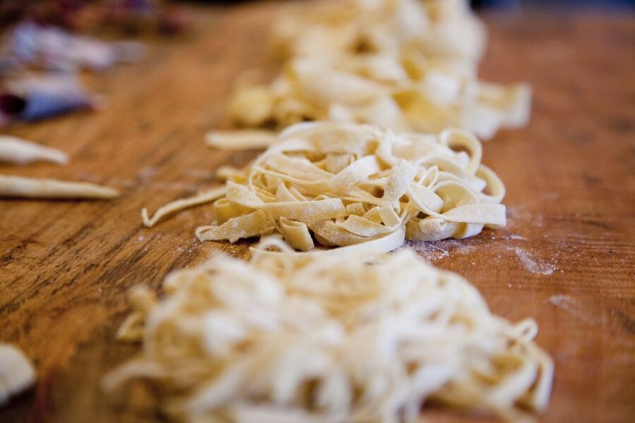 Rome: Private Wine Tour and Pasta Making Class in a Winery - Making pasta with a professional chef