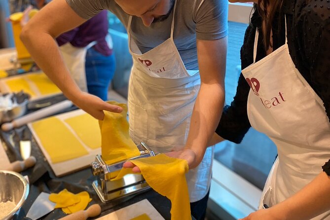 Rome Small Group Pasta Making Class with Wine and Italian Chef - The Spritz and Pecorino Romano welcome