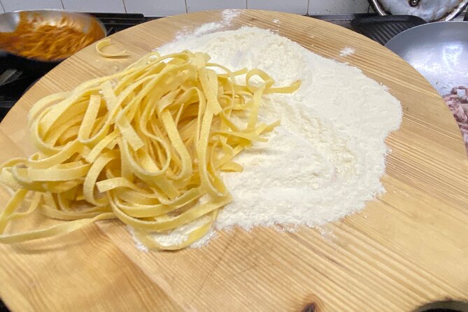 Rome - Tagliatelle Cooking Class with sit down Meal & Prosecco - What the Two and a Half Hours Look Like