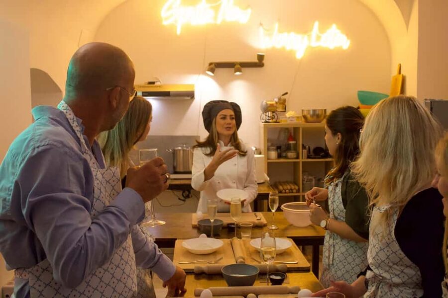Rome: Tiramisu and Pasta Cooking Class near the Colosseum - The first course: creamy tiramisu