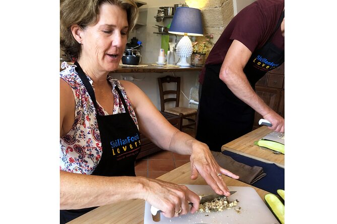 Sea Villa Cefalù: Hands-on 4-Course Pasta Cooking Class & Wine - Cooking Sicilian food at Villa Palamara