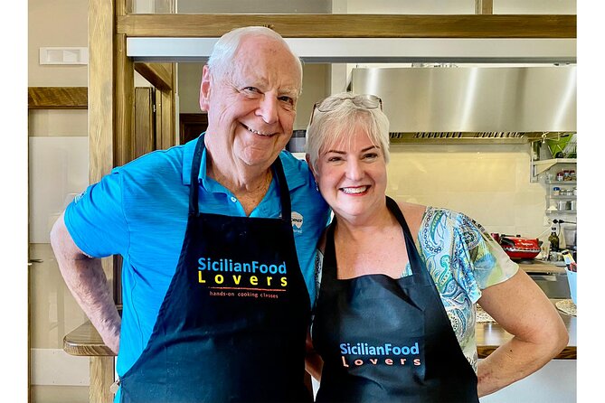 Sea Villa Cefalù: Hands-on 4-Course Pasta Cooking Class & Wine - Eating the meal with Sicilian wine