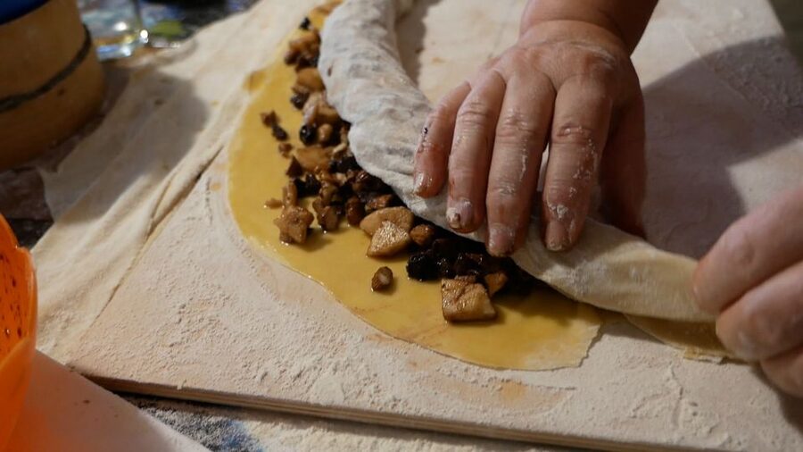 Spoleto Countryside Home Cooking Pasta Class & Meal - Making tagliatelle and ravioli by hand