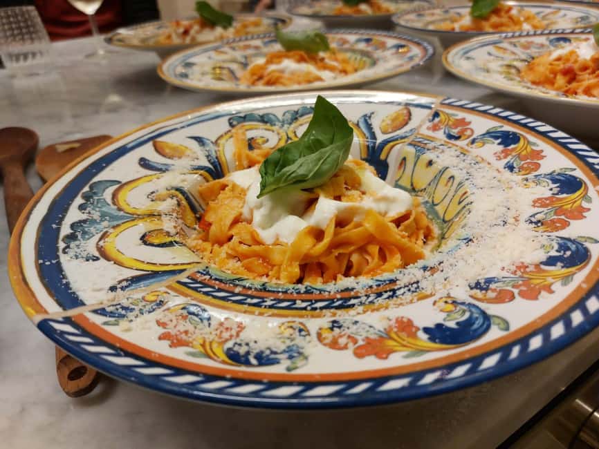 Super Fun Pasta and Gelato Cooking Class by the Vatican - What to know before you book