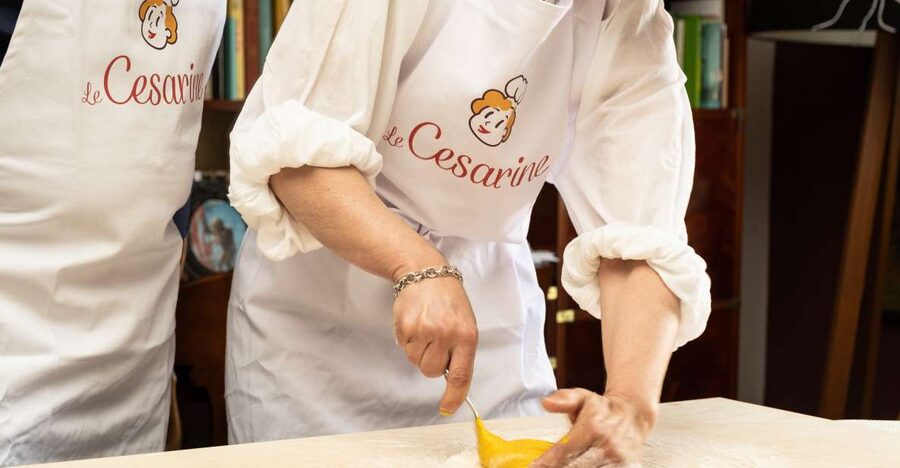 Taormina: Pasta & Tiramisu Cooking Class at a Local's Home - Rolling sfoglia by hand