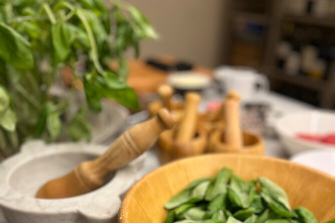 Top Class in Fettuccine, Ravioli, and Tiramisu - Sitting down to eat what you made
