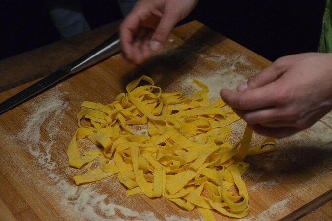 Traditional Pasta Cooking Class with Tiramisu Small Group - What $71.97 buys you