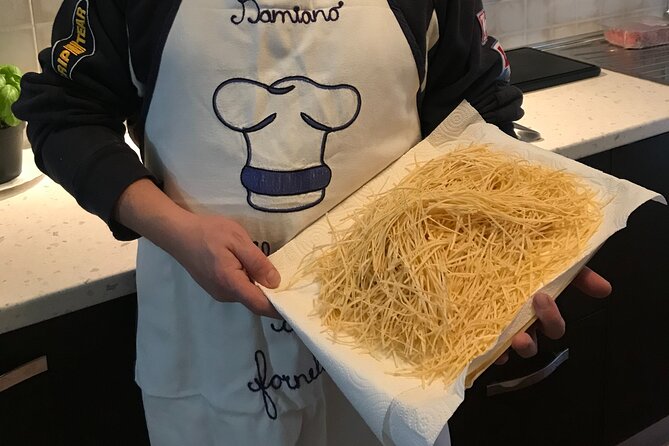 Tricolor Pasta Cooking Class with a Chef in Como countryside - Ragù, tiramisù, and the reward at the table