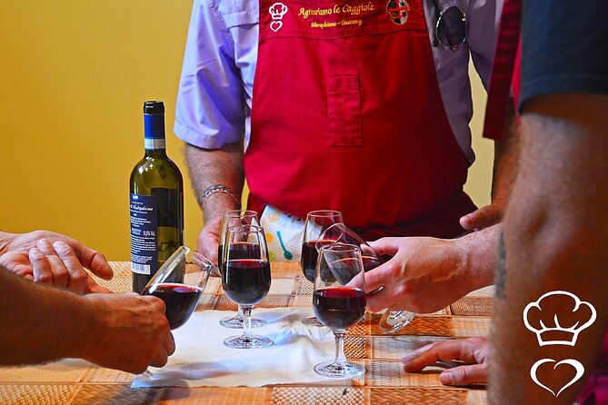 Tuscan Cooking Class -Traditional Pasta Menu - The menu: four Tuscan courses made by hand