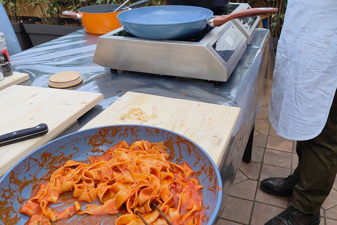 Vatican Pasta class with full wine tasting 4wines in cozy rooftop - Timing, meeting point, and group size