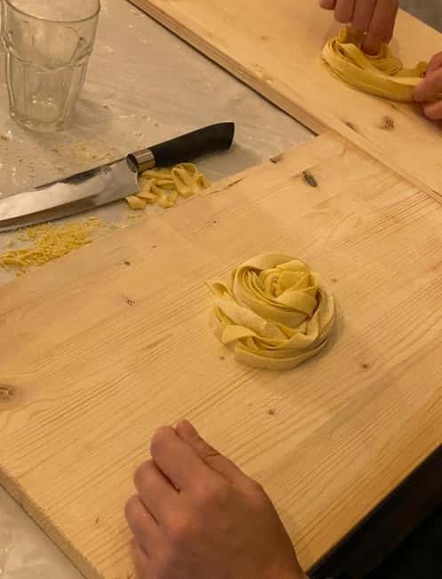 Vatican Pasta Class with wine and tiramisù - Wine, conversation, and a limoncello finish