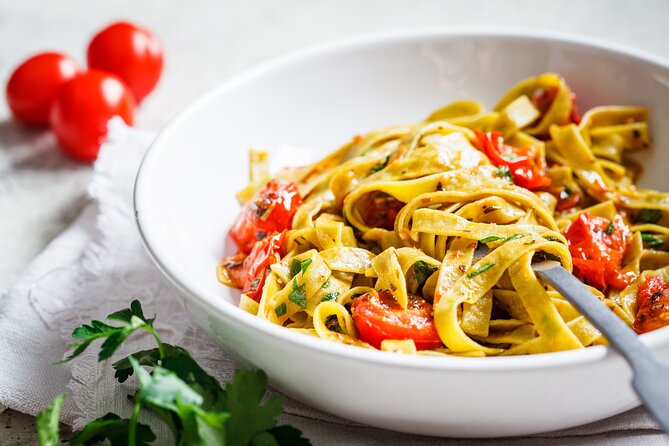 Vegan Cooking Class in Florence: Pasta Making & Wine! - Making plant-based cantucci with almonds and pine nuts