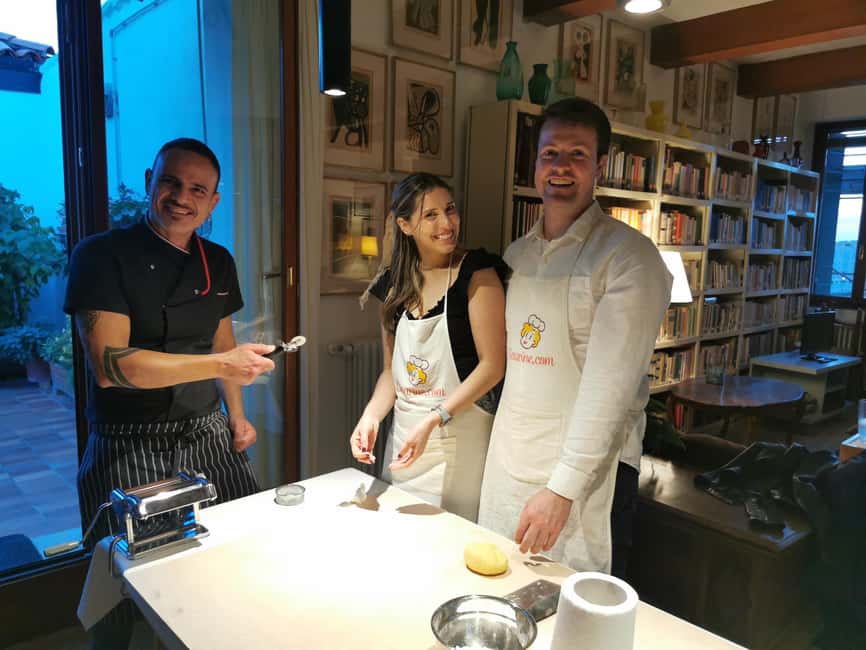 Venice: Cooking Class with Tiramisu and Pasta Making - Seasonal sauces and Venetian food traditions