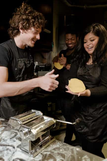 Venice: Pasta Carbonara Cooking Class with Wine - The meal, wine, and prosecco afterward