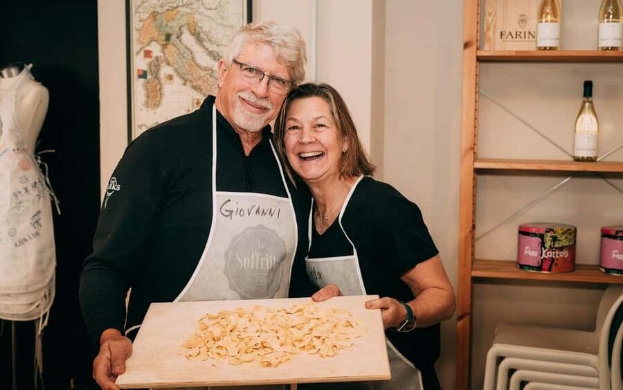 Verona: Hands-on Fresh Pasta and Tiramisù Cooking Class - Making fresh pasta by hand