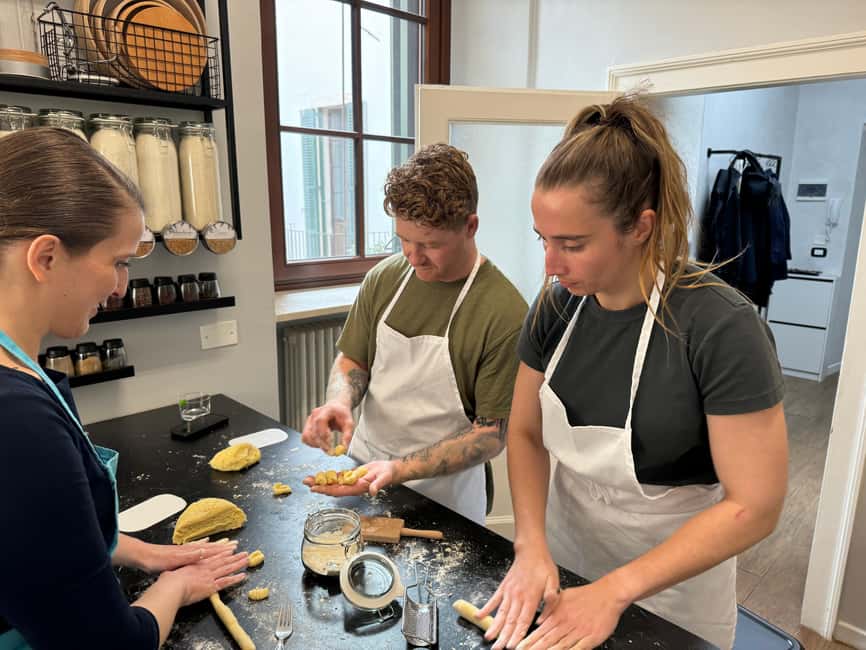 Verona: My Granny's secrets making gnocchi - Shaping gnocchi the family way
