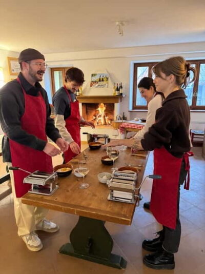 Pasta Cooking Class with Wine Tasting