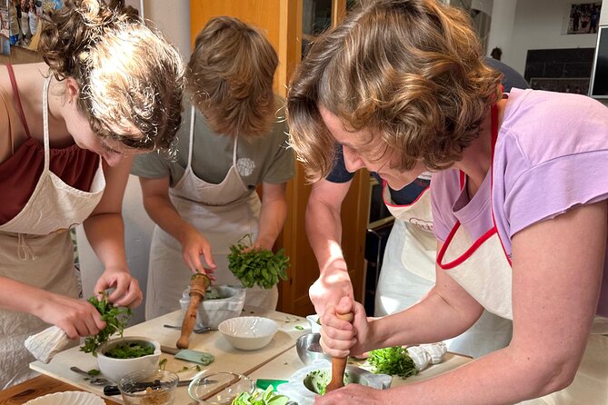 With Tiziana Cooking Class for Pesto , Gnocchi and Tiramisù - What makes the hosts part of the experience