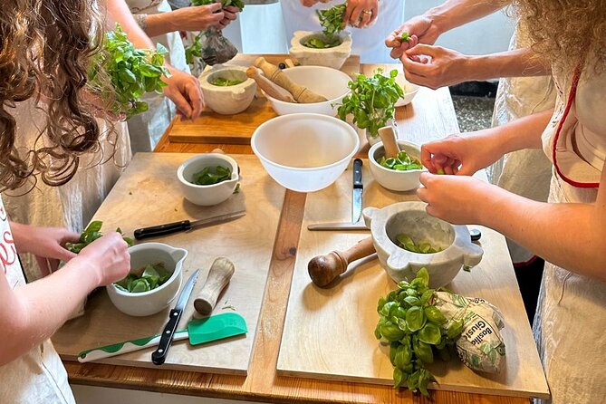 With Tiziana Cooking Class for Pesto , Gnocchi and Tiramisù - Making gnocchi with your own pesto